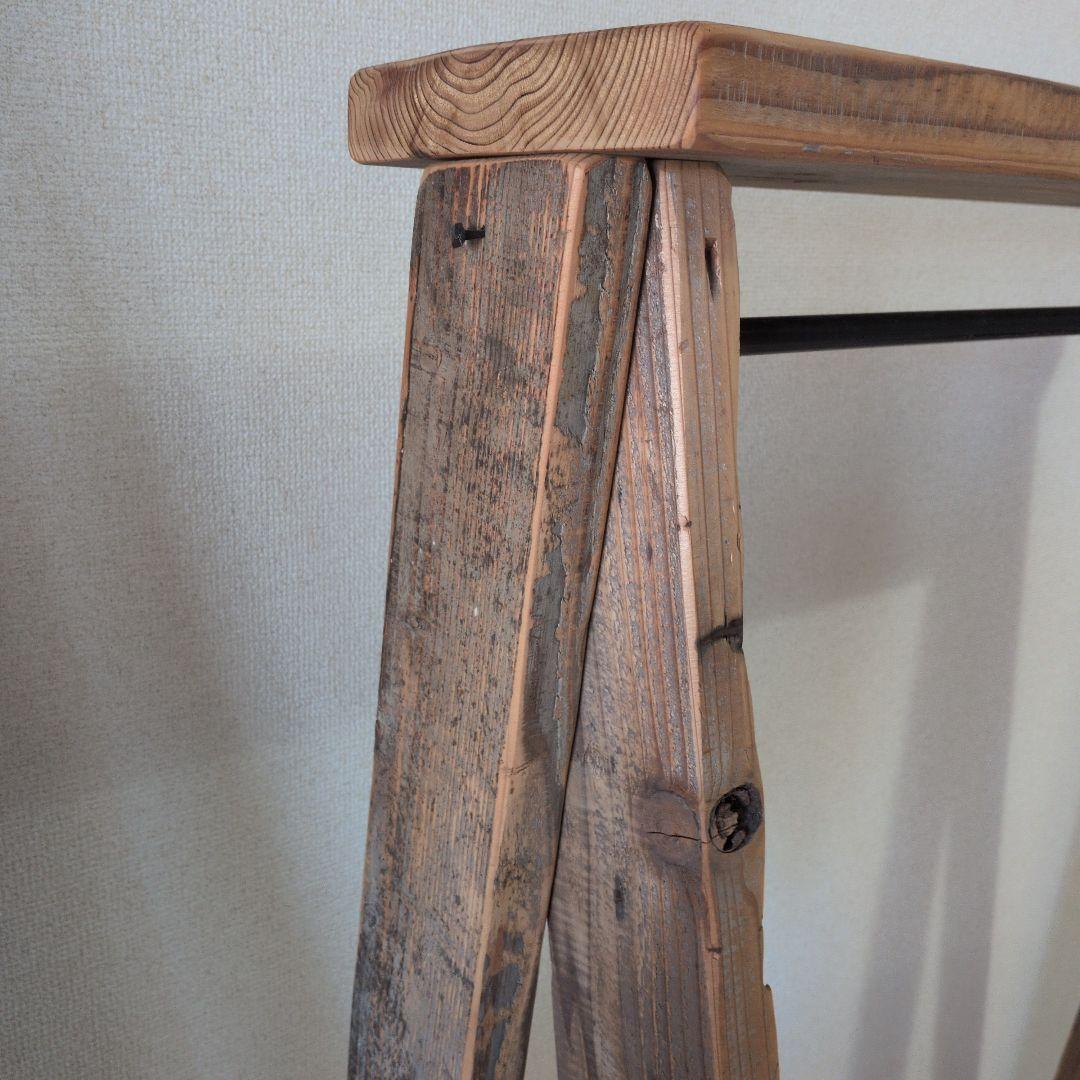 【ぶらんこさま専用】木製ハンガーラック 古材