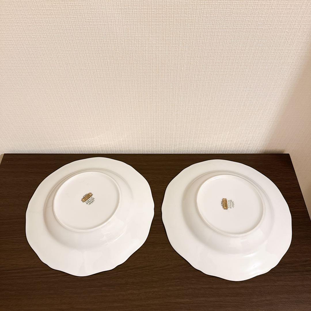 【せいこ】リチャードジノリ アンティーク アンティックローズ　深皿　２枚