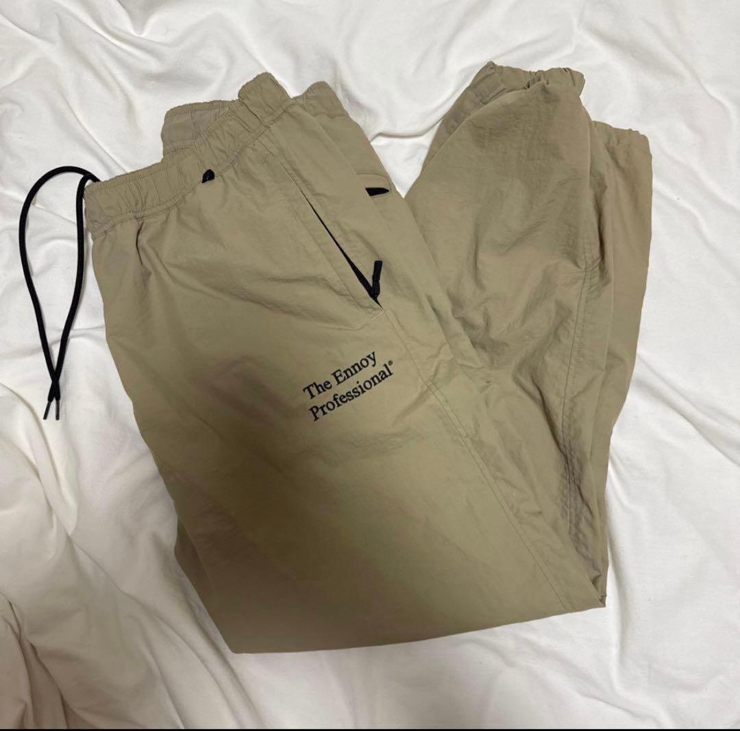パンツ ennoy nylon pants (beige)