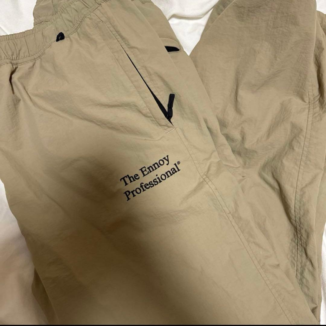パンツ ennoy nylon pants (beige)