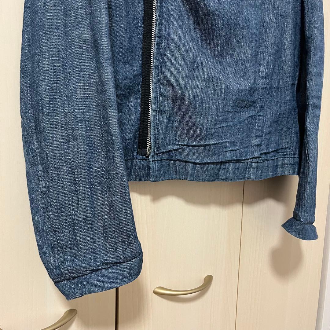 COMME des GARCONS デニムライダースジャケット