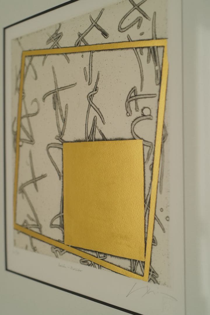 抽象画1 Contemporary Art 　検)Cy Twombly