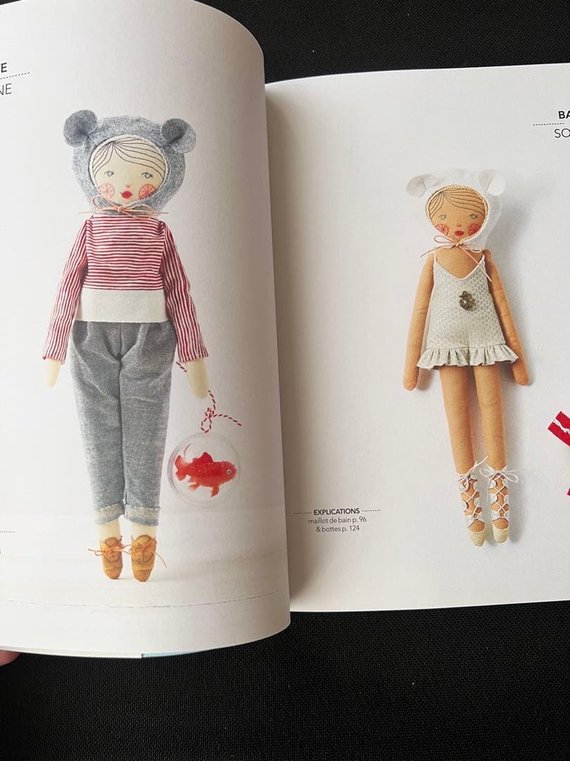 POUPÉE À COUDRE - ドールスタイリング本