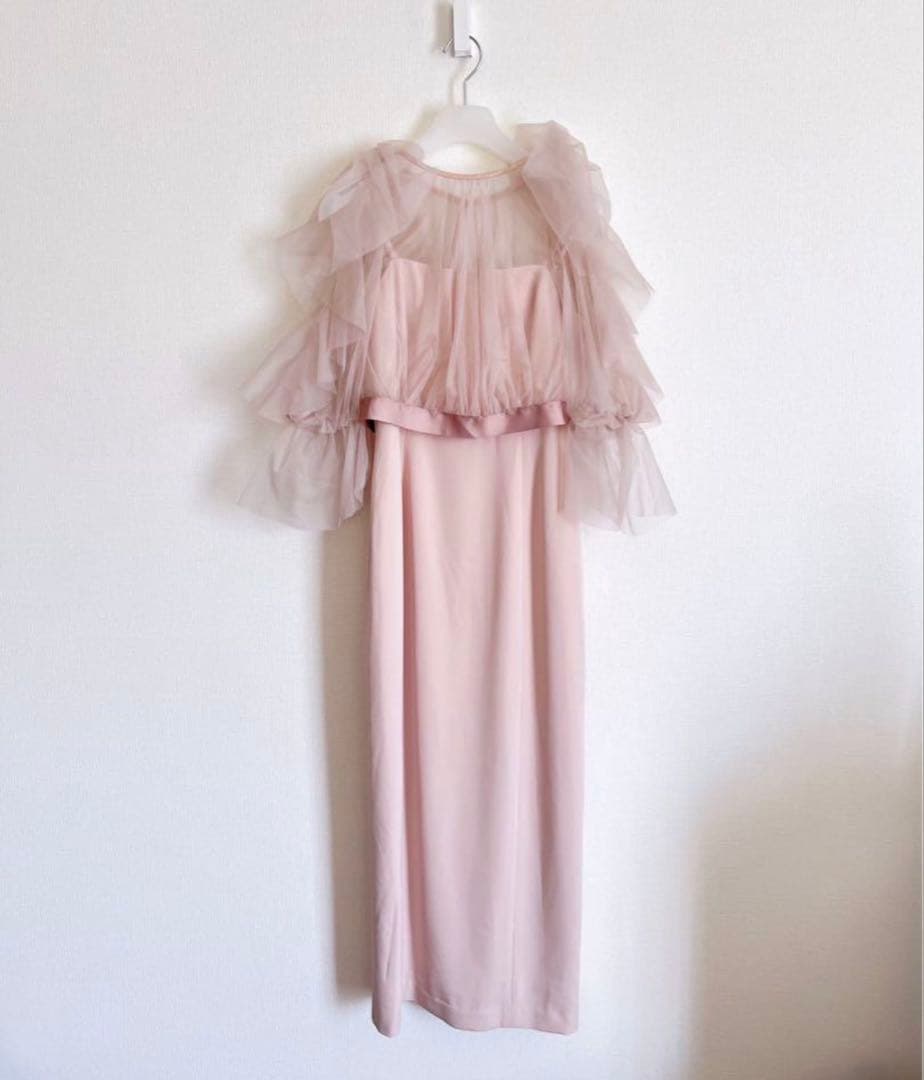 SNIDEL Sustainable リボンスリーブボレロワンピース