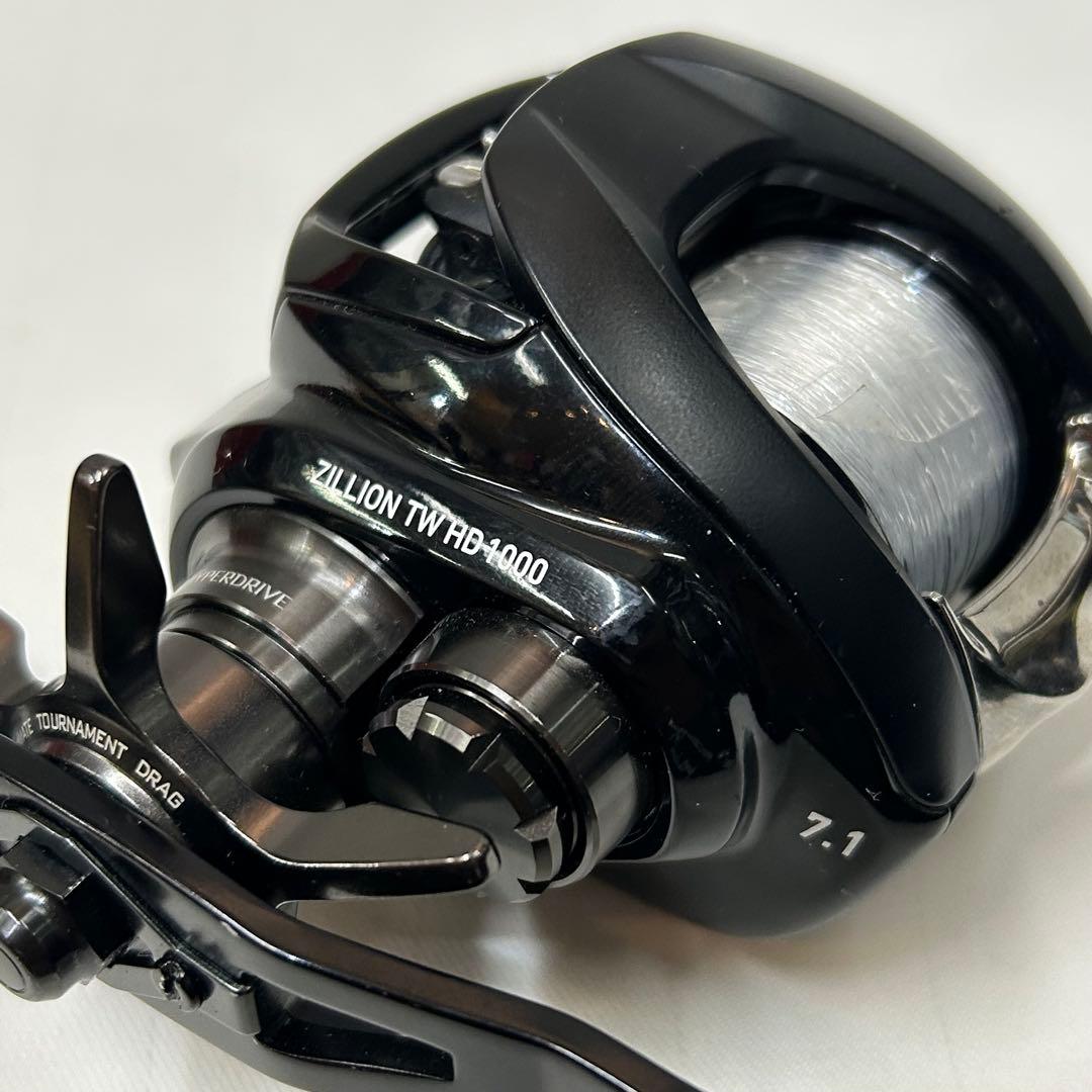 【美品】ダイワ 22 ジリオン TW HD 1000H L 左ハンドル