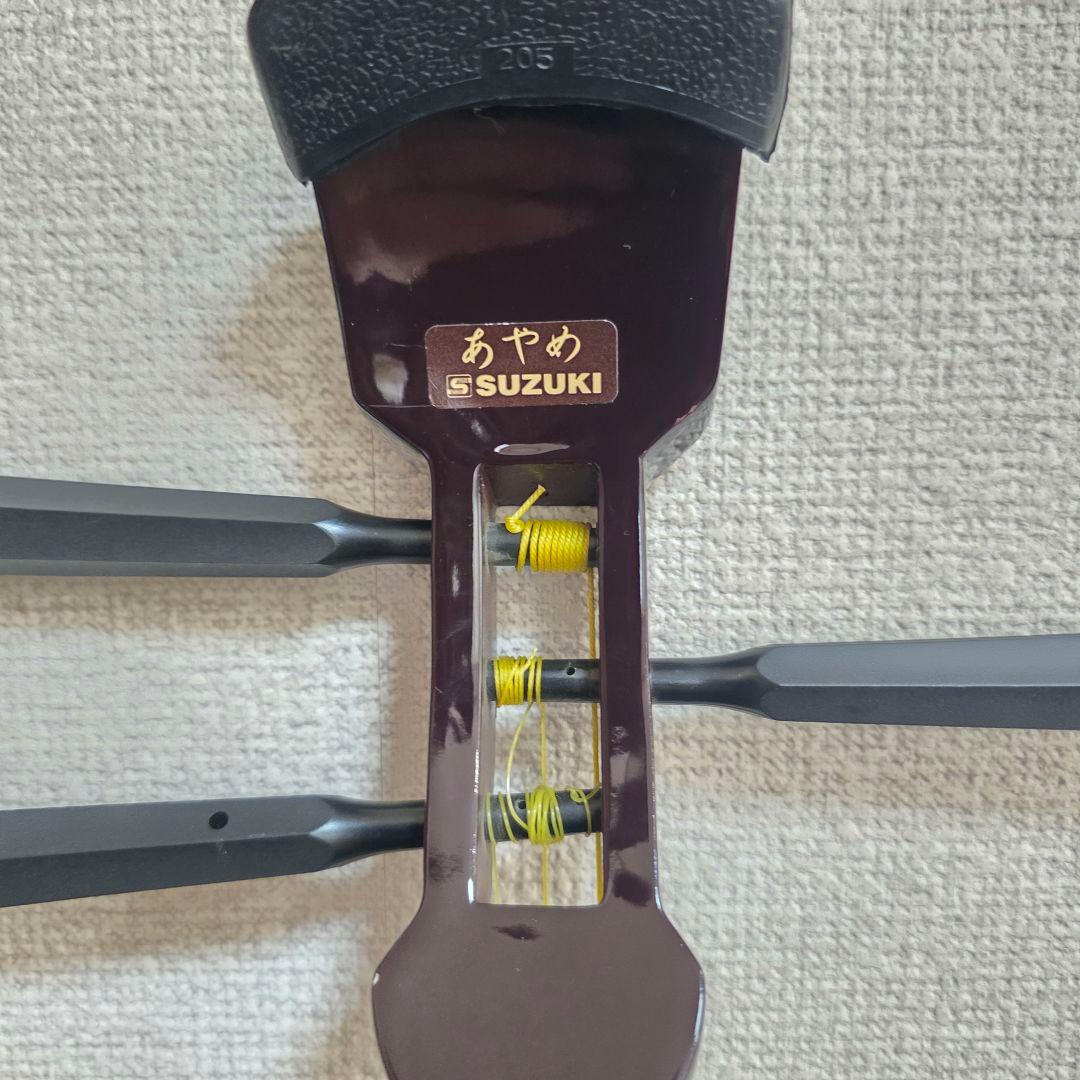 SUZUKI 三味線 【あやめ】スズキ　鍵付きハードケース　初心者セット