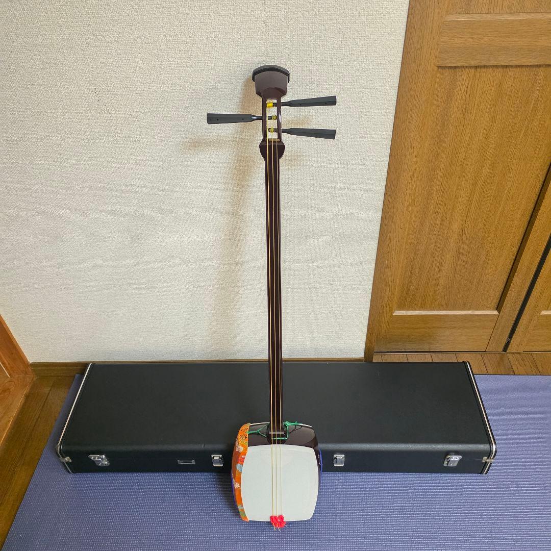 SUZUKI 三味線 【あやめ】スズキ　鍵付きハードケース　初心者セット