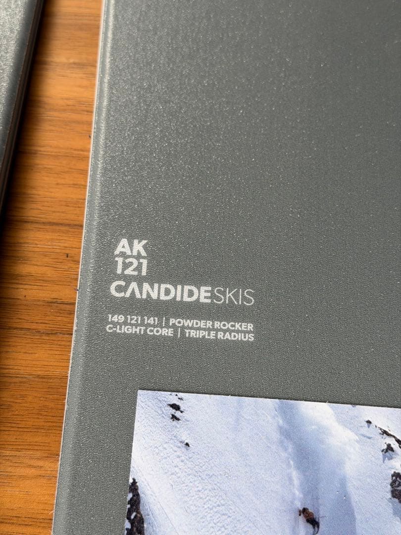 新品 2026 Candide AK 121 184cm パウダー フリーライド