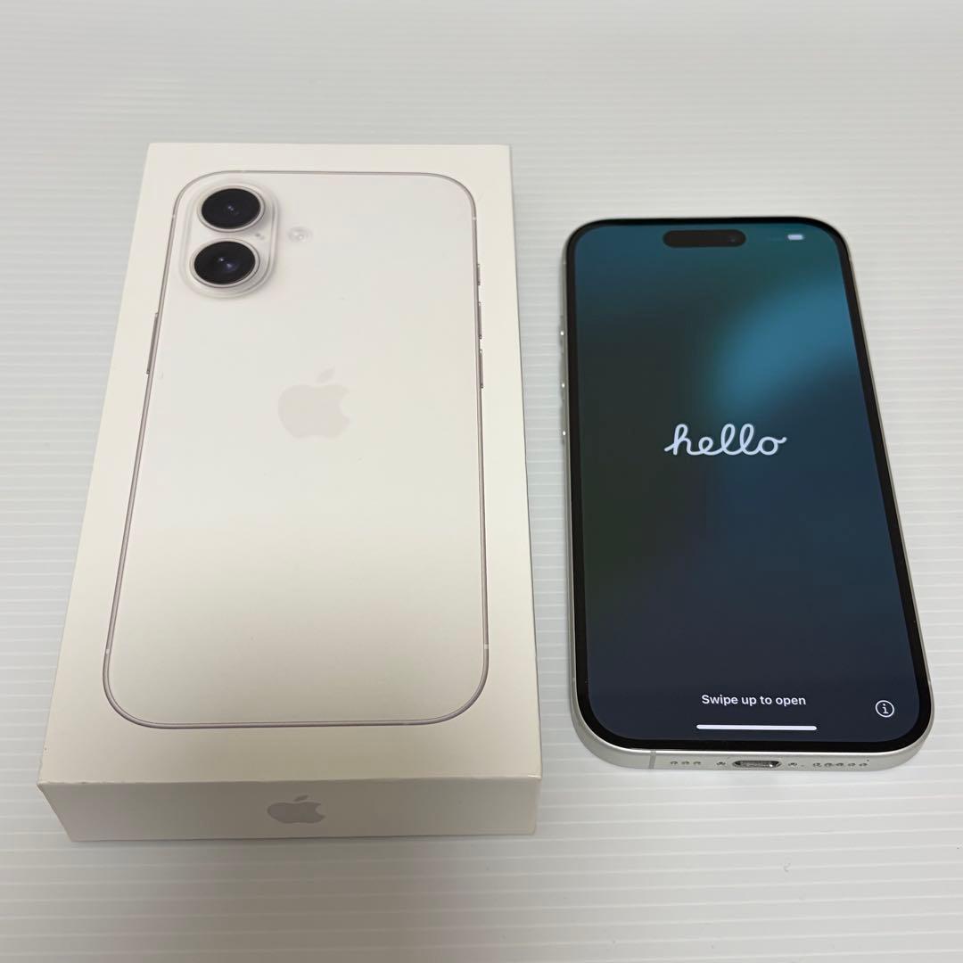 Apple iPhone16 128GB ホワイト SIMフリー