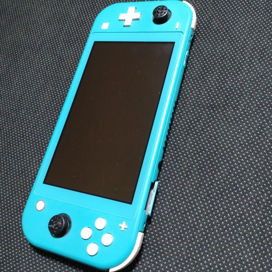 Nintendo Switch Lite ターコイズ画面割れジャンク品
