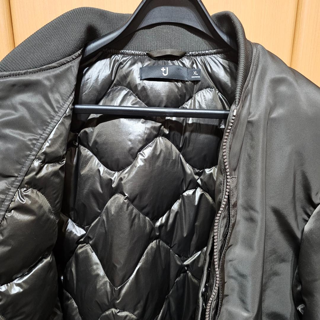 ユニクロ ＋J ジルサンダー ハイブリッドダウンオーバーサイズ MA-1ブルゾン