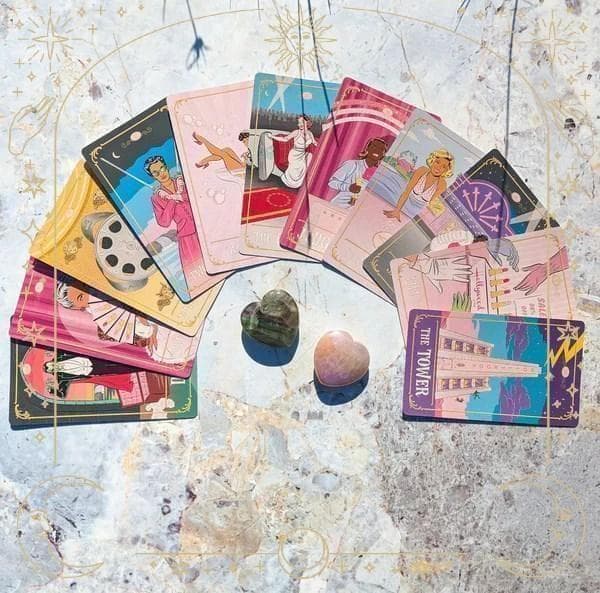 オーストラリア希少デッキ✨黄金時代のハリウッドにインスパイアされたタロットカード