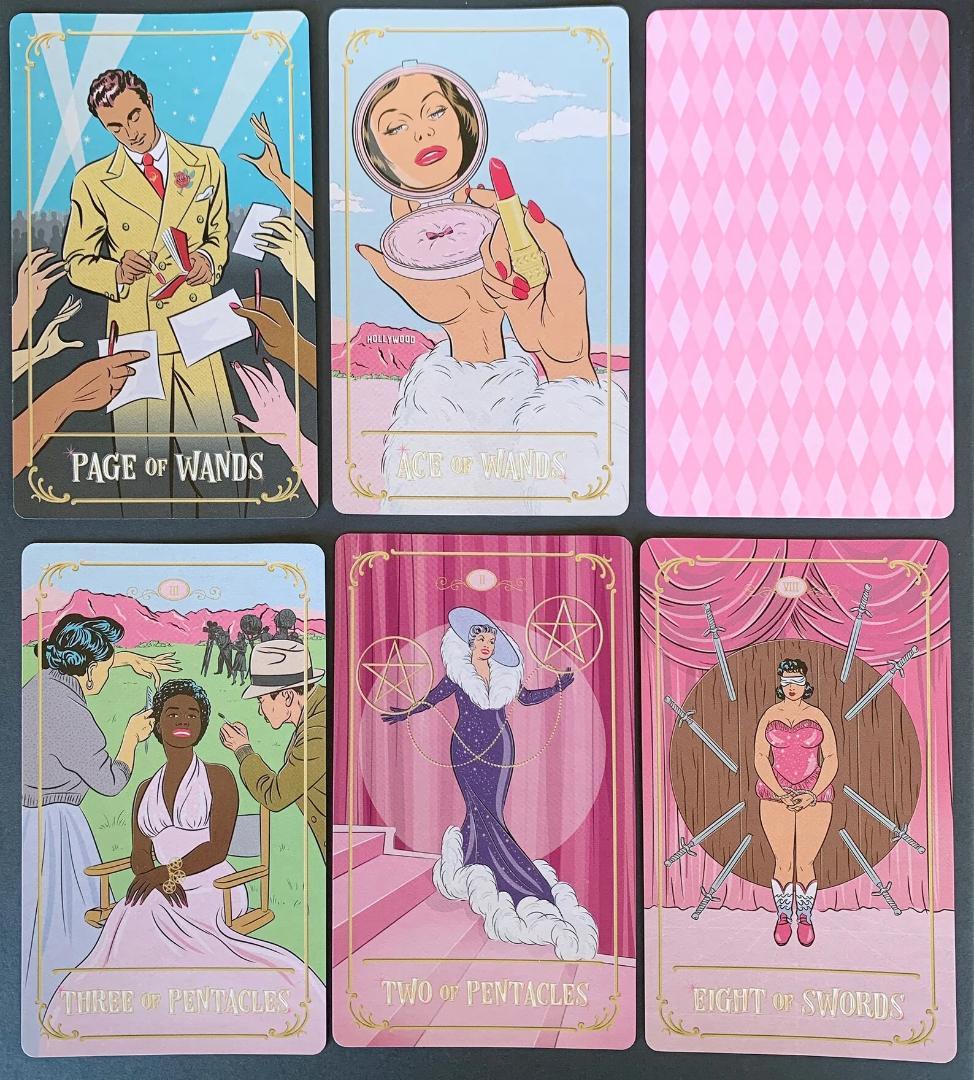 オーストラリア希少デッキ✨黄金時代のハリウッドにインスパイアされたタロットカード