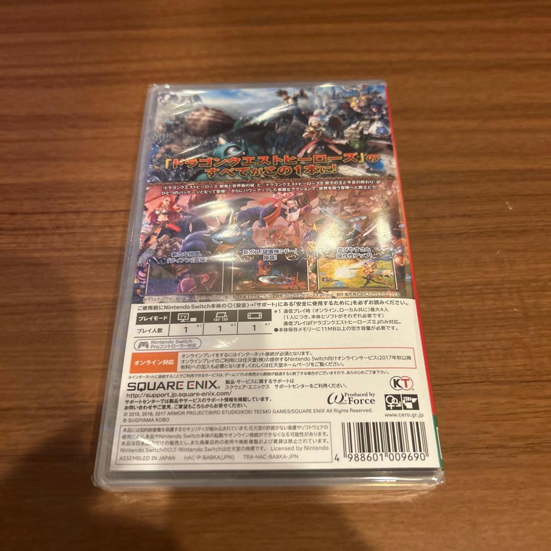 新品未開封 ドラゴンクエストヒーローズ1&2