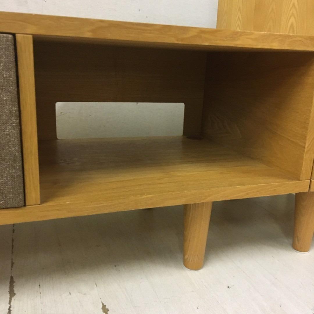 24935 木製テレビ台 3点セット　ローボード　テレビボード