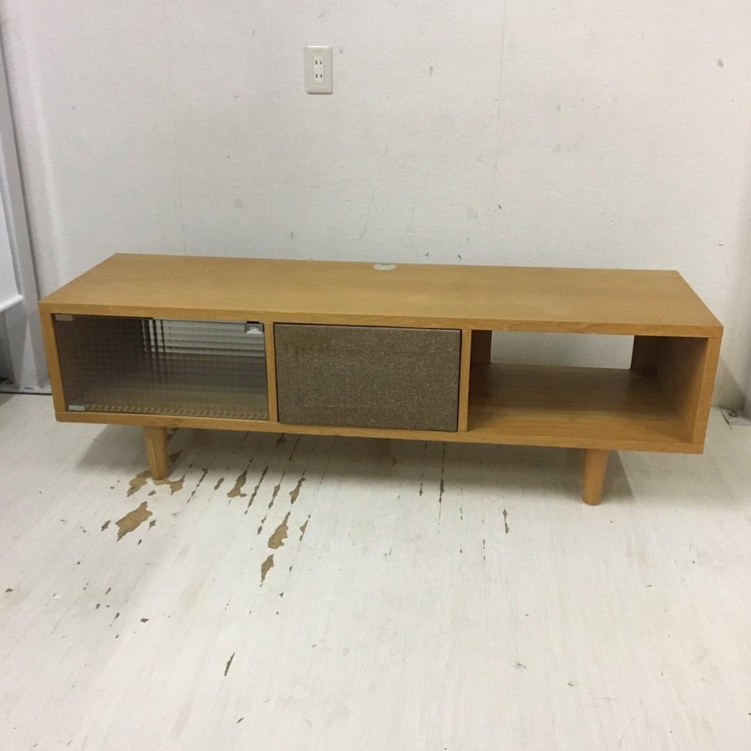 24935 木製テレビ台 3点セット　ローボード　テレビボード