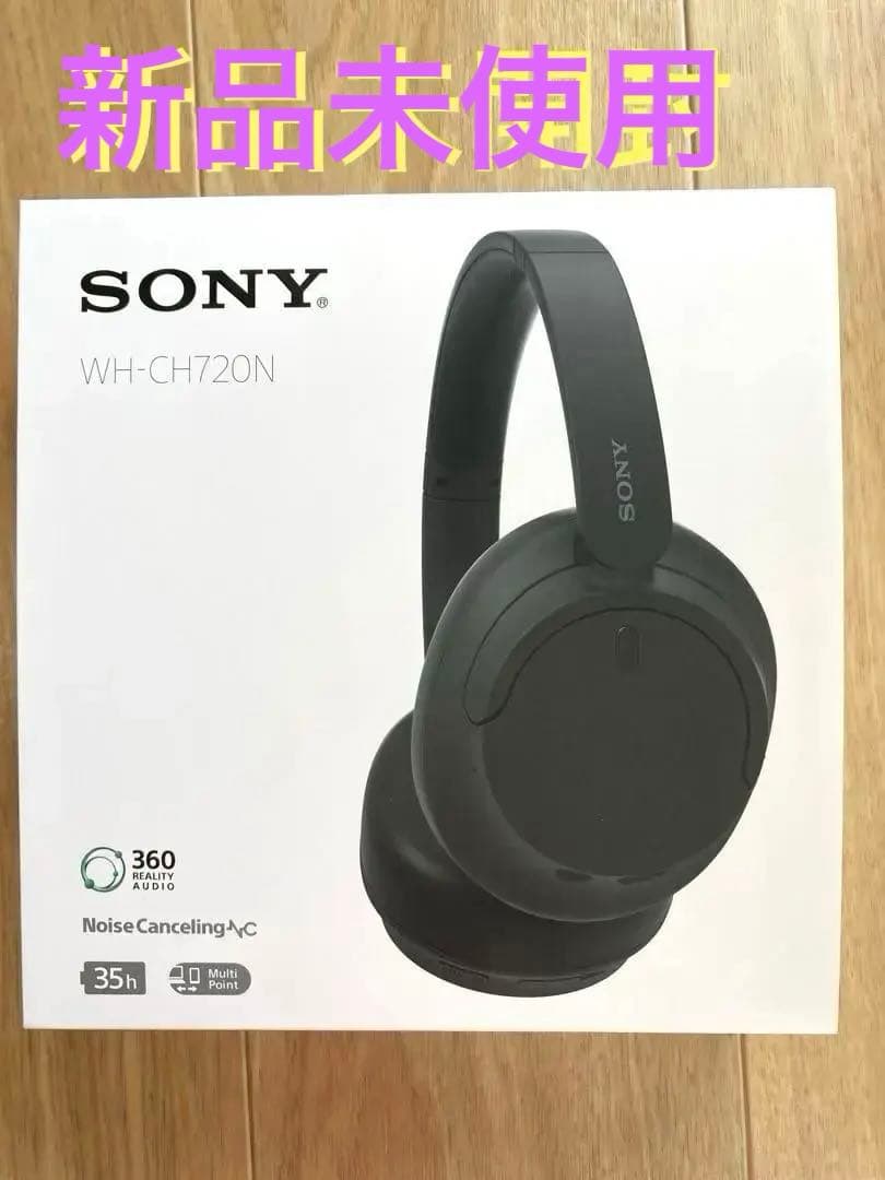SONY WH-CH720N ワイヤレスヘッドセット ブラック