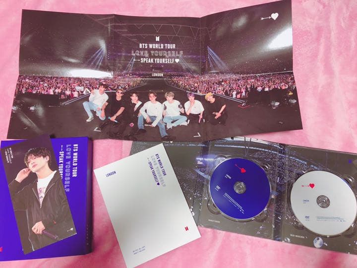 BTS SYS ロンドン ウェンブリー  DVD 日本語字幕　ジョングク