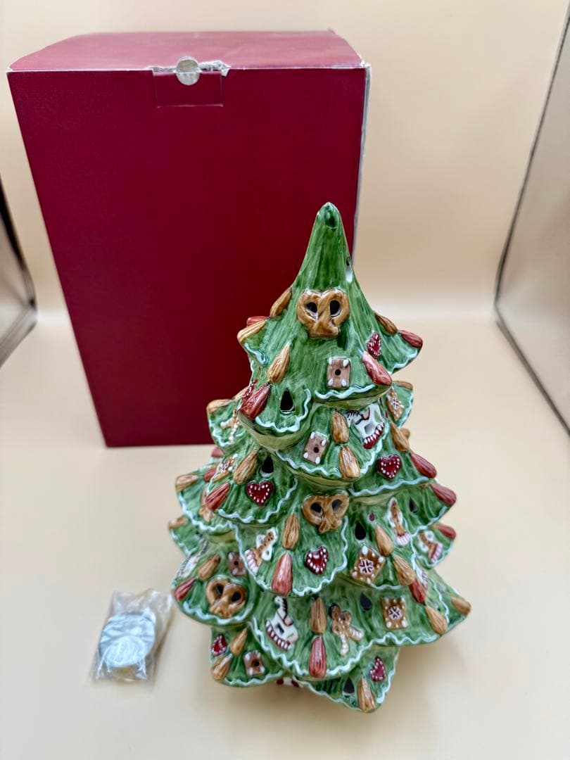 【新品】Villeroy & Boch クリスマスツリー 陶器 30cm
