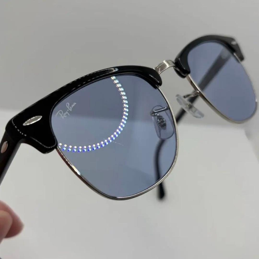 レイバン　クラブマスター　サングラス　薄青