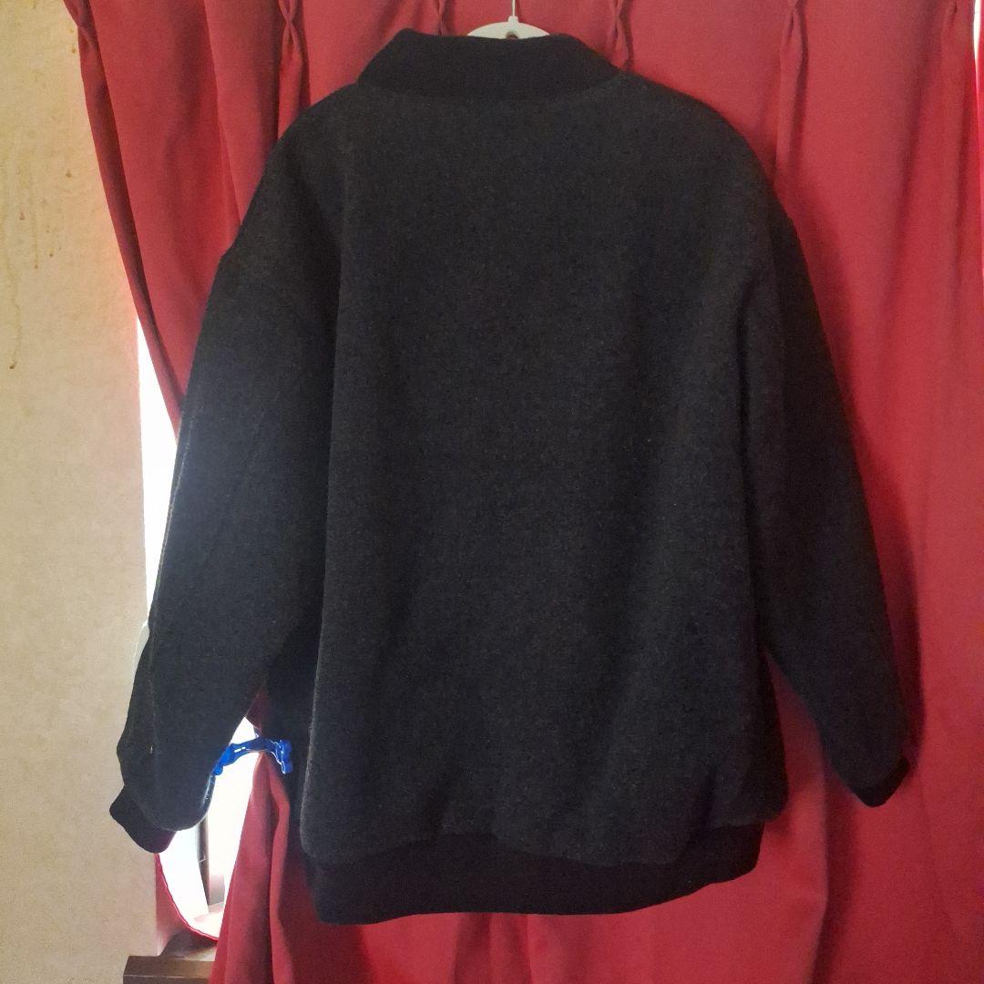 キャナルジーン　CANAL JEAN YA-YA　スタジャン　メルトン　グレー