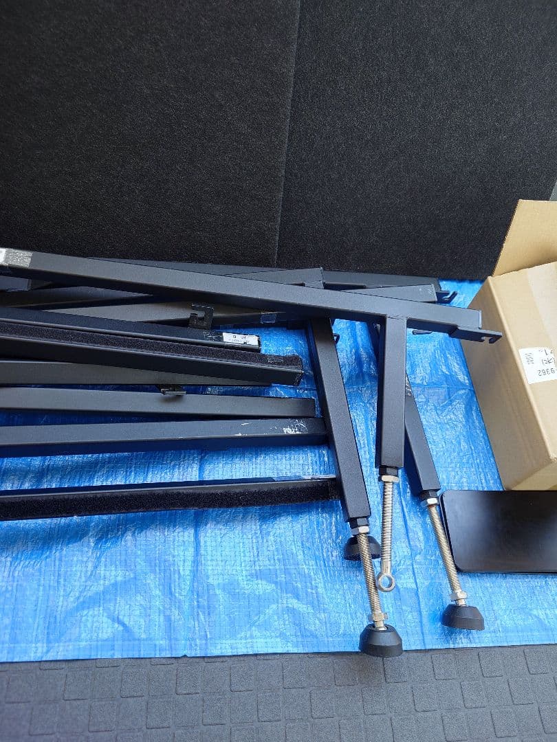 N-VAN用ベッドキット　MGRフルタイプ　パンチカーペット