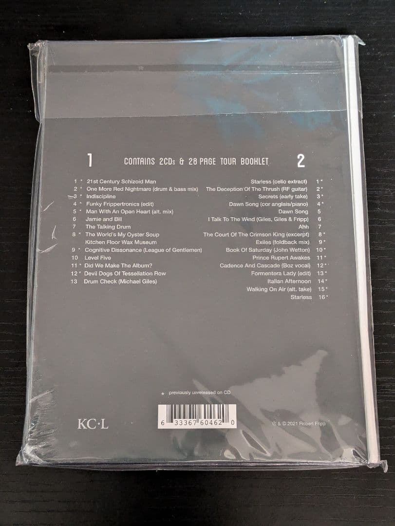 キング・クリムゾン　ジ・エレメンツ　2021 日本アセンブル盤　新品