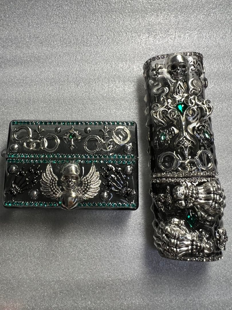 iQOS アイコス イルマワン デコケース 地雷系 ゴスロリ パンク ㉙ セット