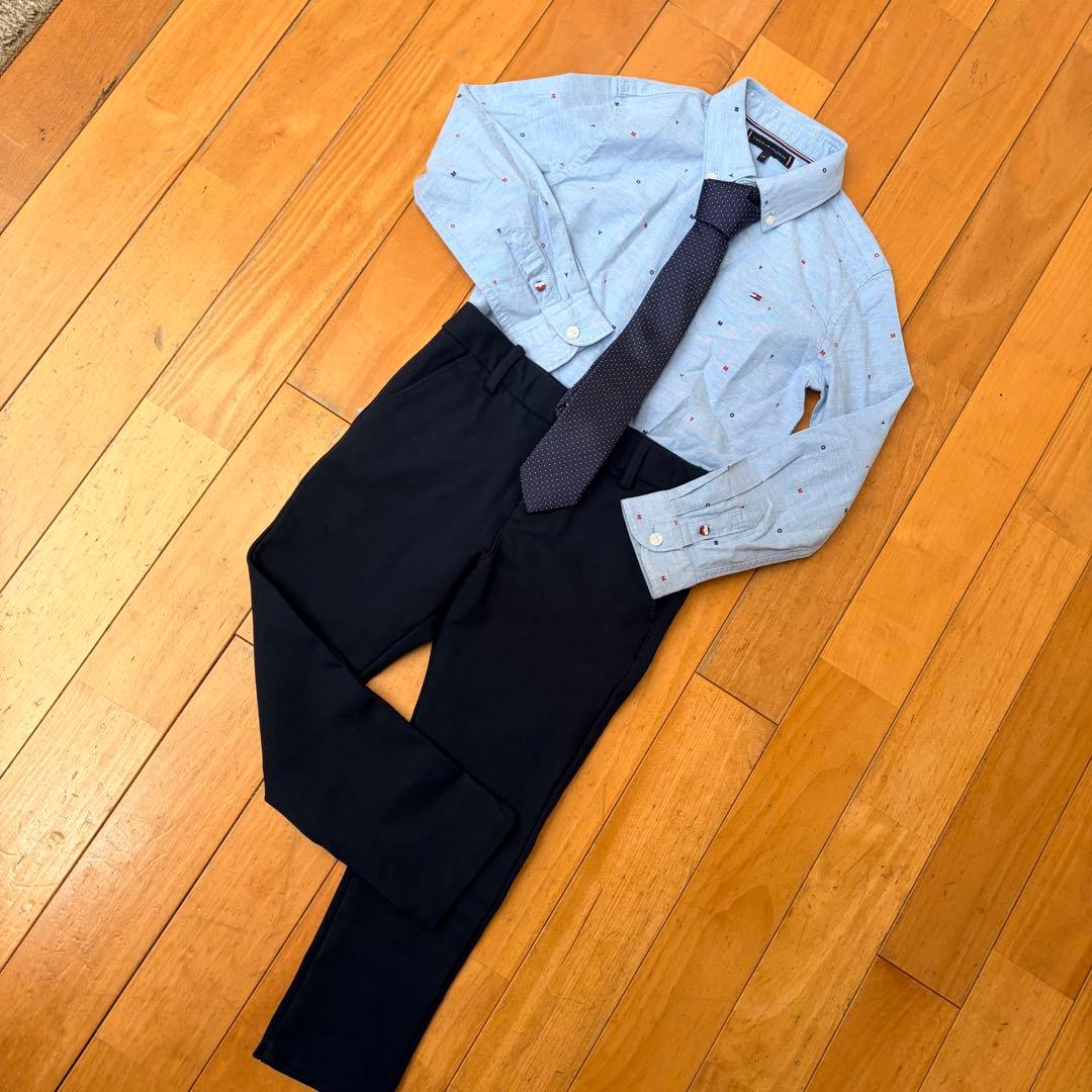 【トミーフィルフィガー】男の子　入学式　卒園式　セットアップスーツ　4点セット