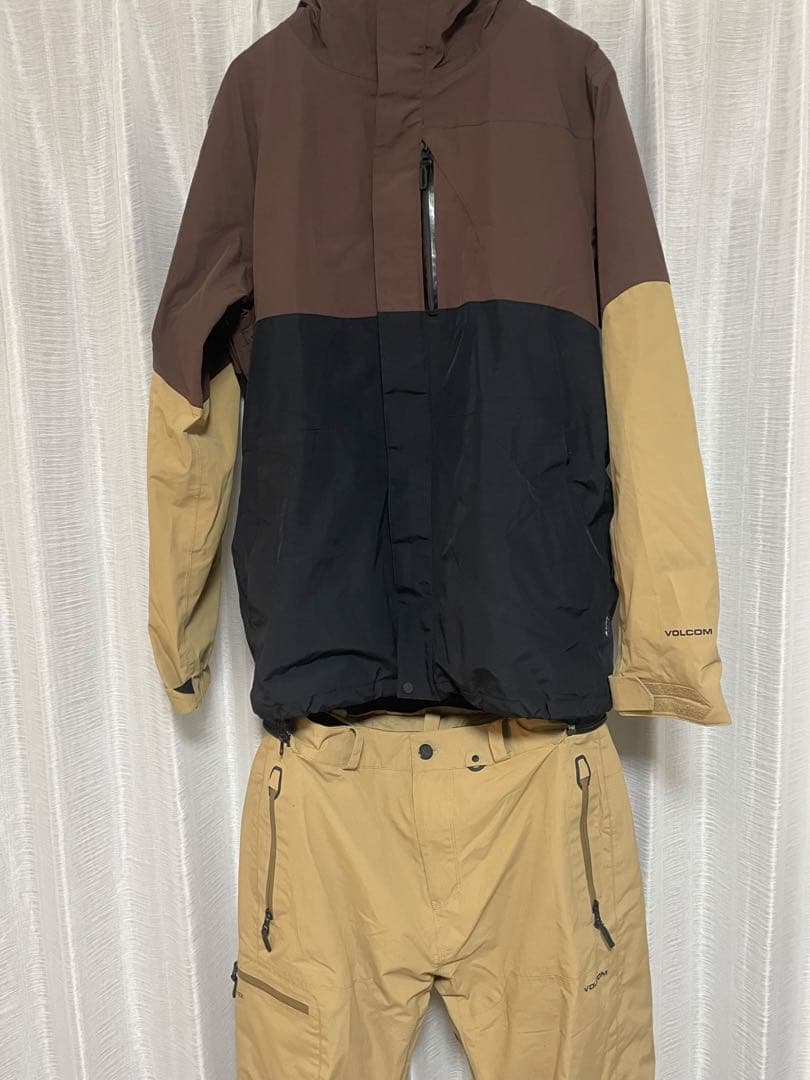 スノーボードウェア（ブラウン/ブラック/ベージュ）