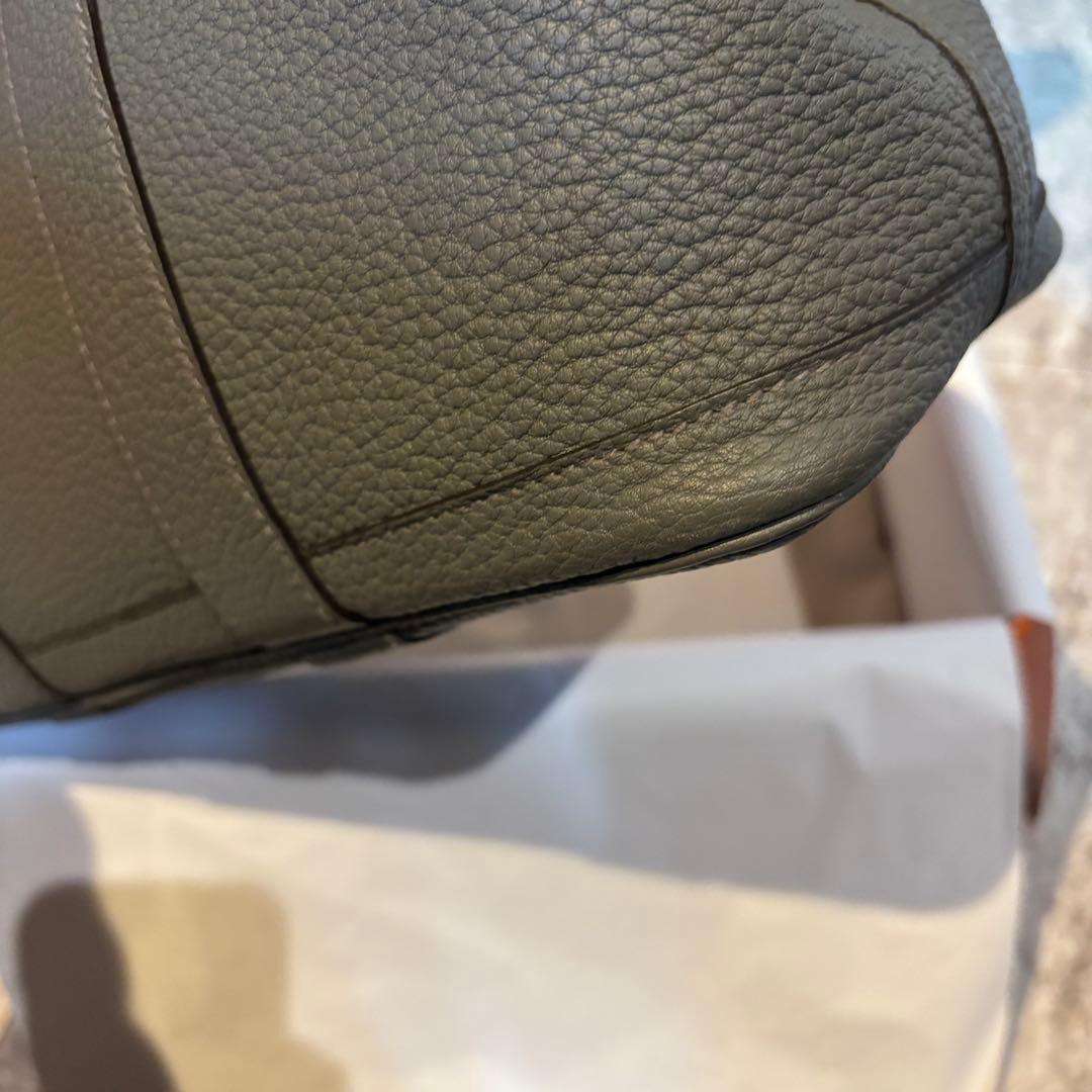 HERMES エルメス ガーデンパーティー　tpm グリメイヤー　オールレザー