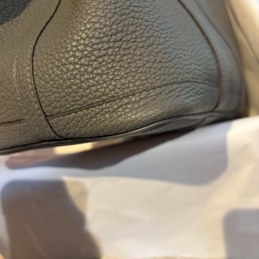 HERMES エルメス ガーデンパーティー　tpm グリメイヤー　オールレザー