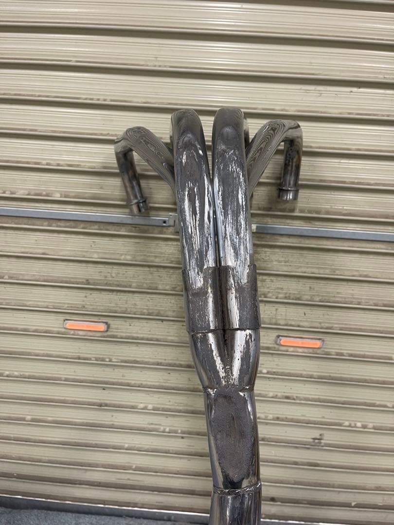 CBX400F RPMマフラー 　当時物　規制前？　へこみ有り