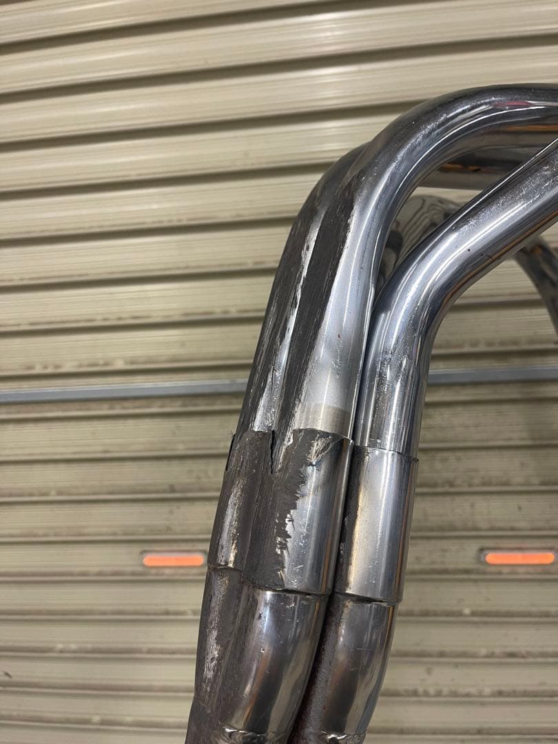 CBX400F RPMマフラー 　当時物　規制前？　へこみ有り