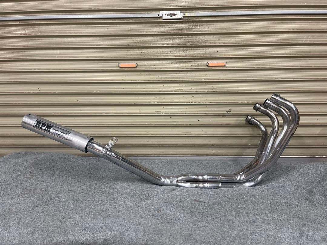 CBX400F RPMマフラー 　当時物　規制前？　へこみ有り