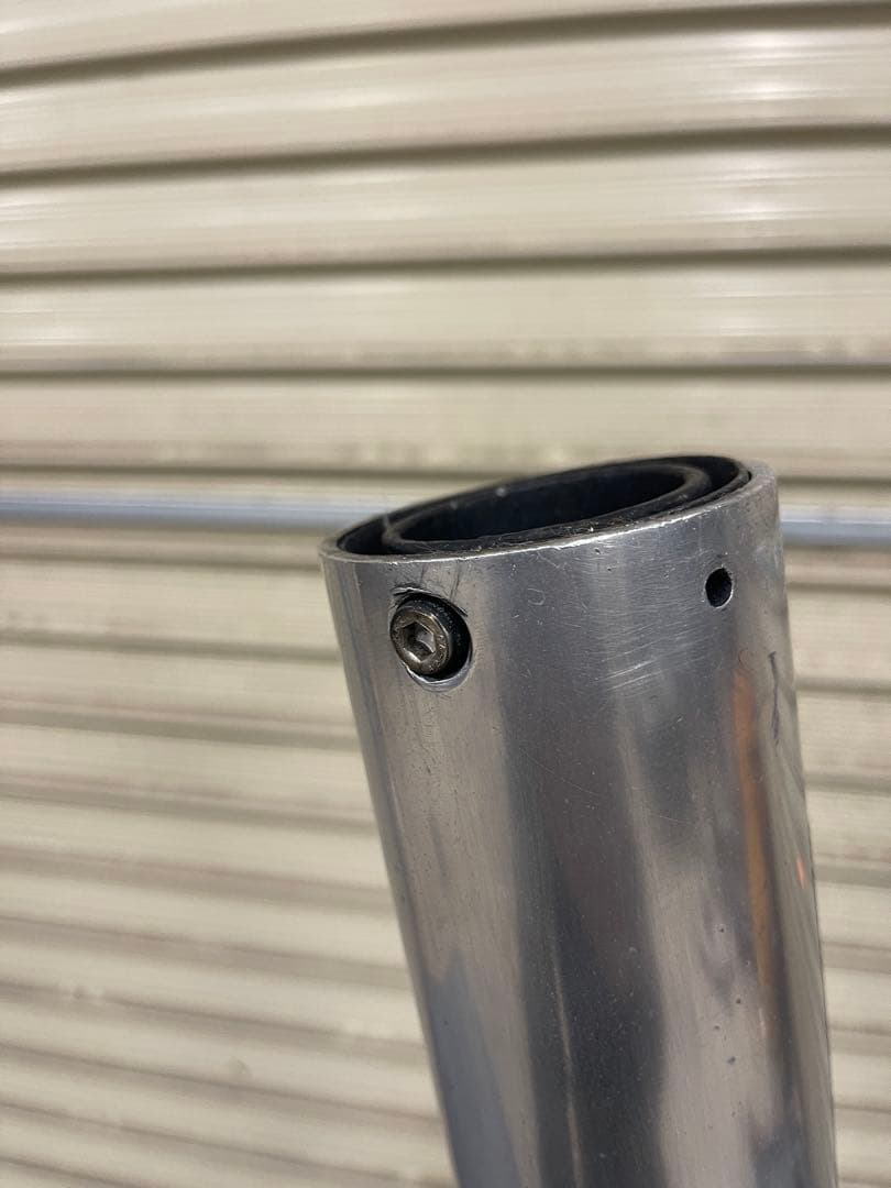 CBX400F RPMマフラー 　当時物　規制前？　へこみ有り