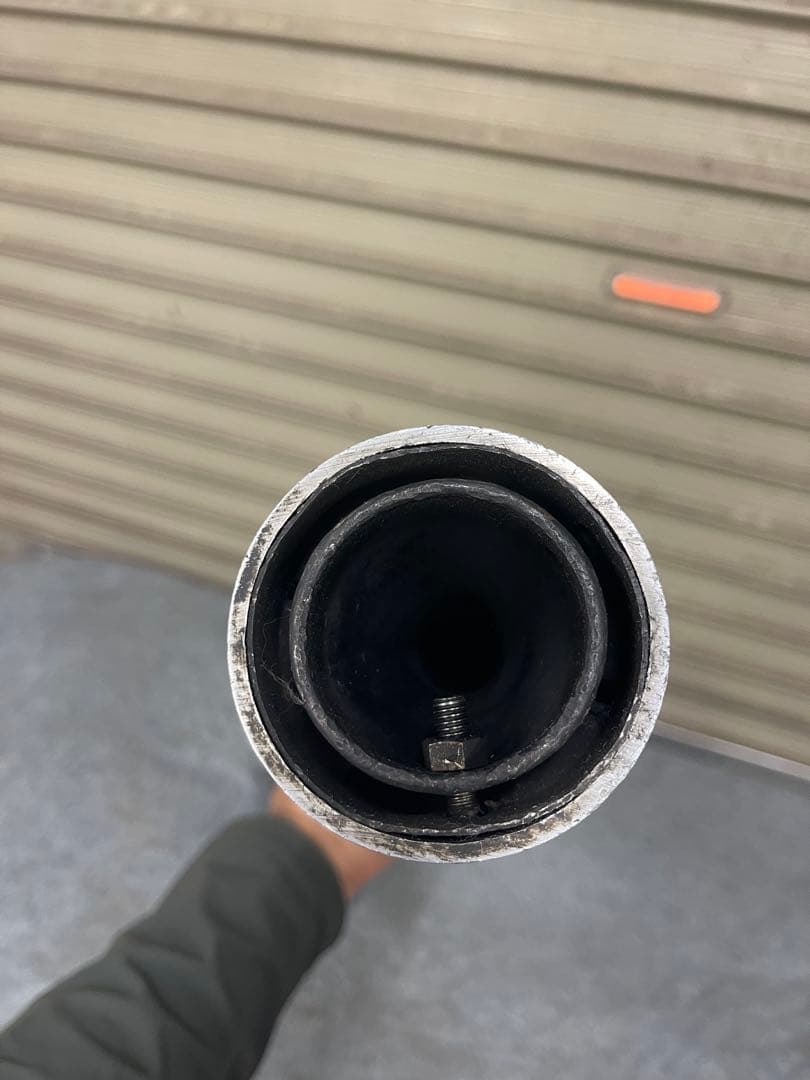 CBX400F RPMマフラー 　当時物　規制前？　へこみ有り