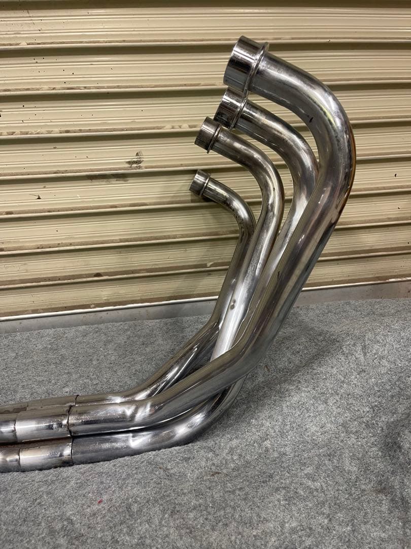 CBX400F RPMマフラー 　当時物　規制前？　へこみ有り