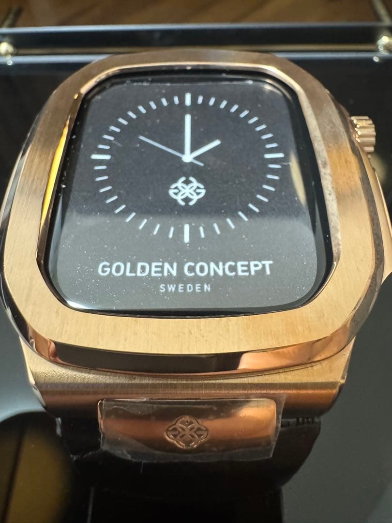 時計 Apple Watch Case ROL45 Rose Gold / Black