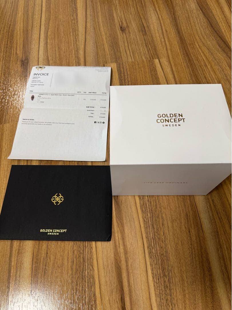 時計 Apple Watch Case ROL45 Rose Gold / Black