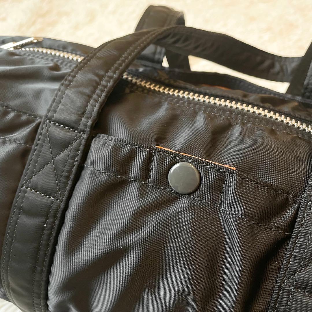 PORTER 吉田カバン タンカー ミニボストン ドラムバッグ ブラック 日本製