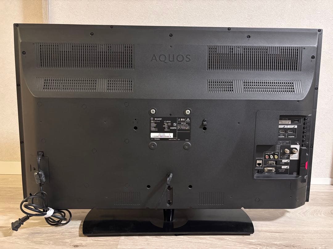 【寺田】SHARP AQUOS 40V型 LC-40H40 たのメル便発送