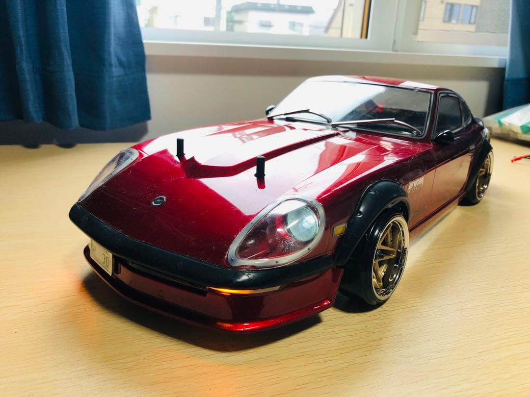 ラジコンボディ 日産フェアレディZ S30 レッド系