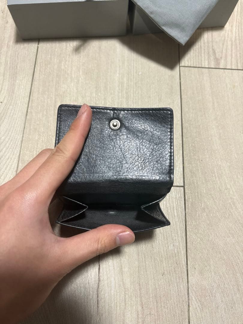 【製造番号あり】BALENCIAGA バレンシアガ 3つ折り財布