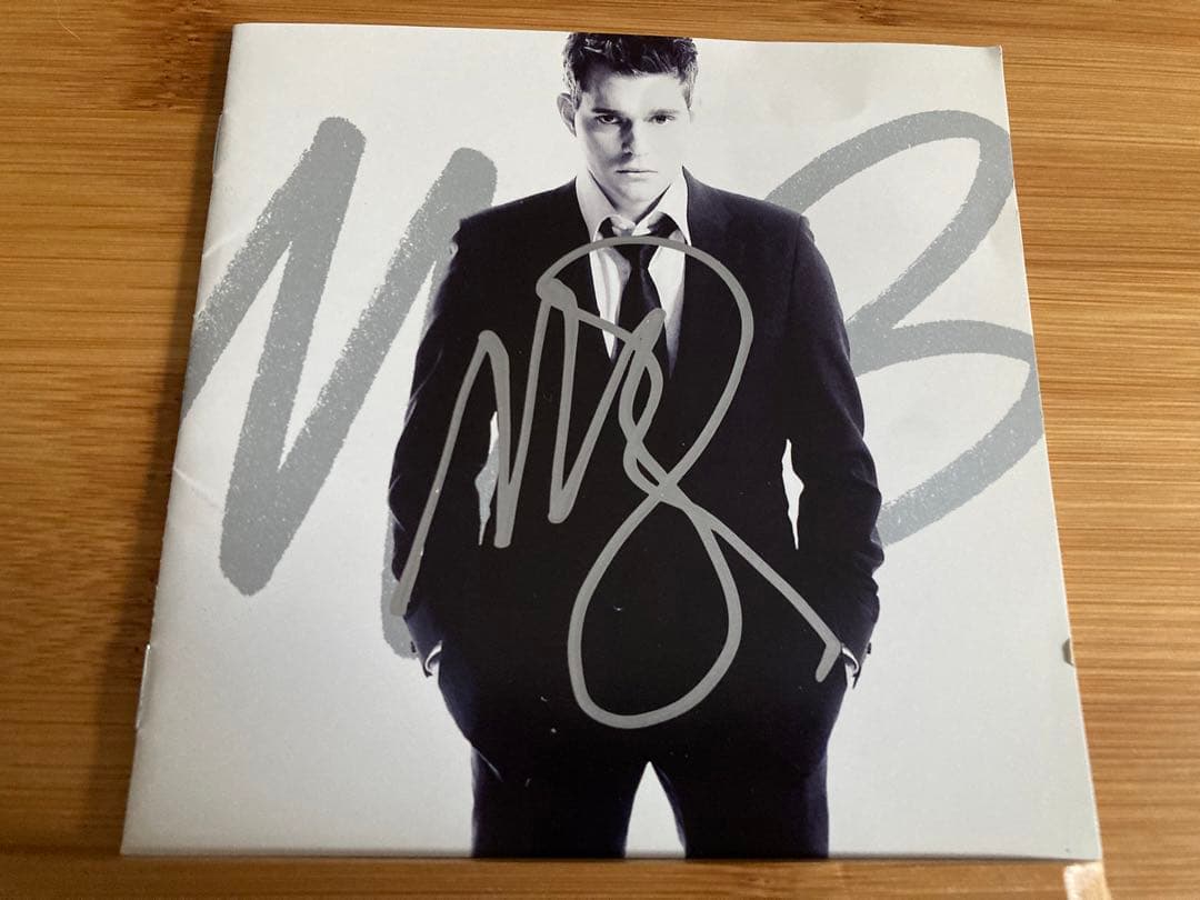 レア　マイケルブーブレ直筆　サイン　cd michael buble