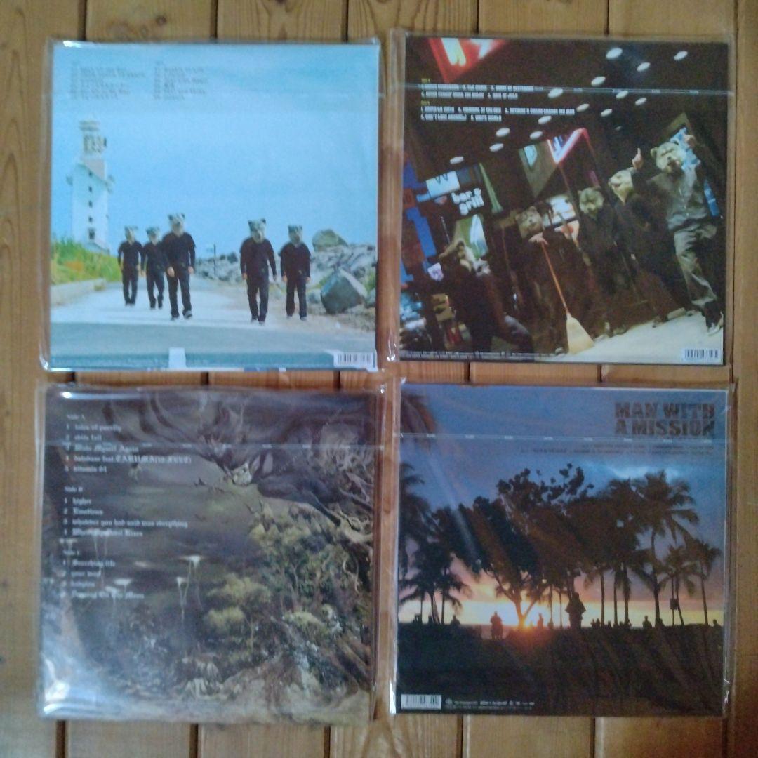 MAN WITH A MISSION レコード 4枚セット