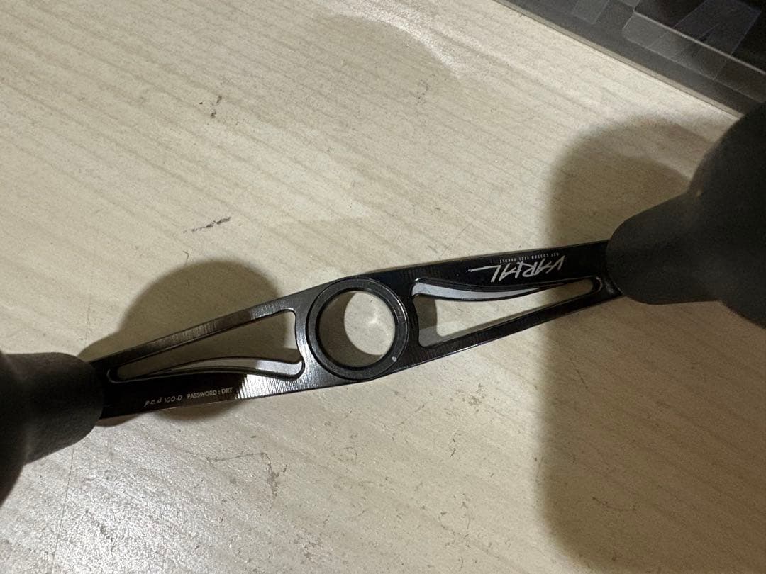 ★☆DRT VARIAL ハンドル 100 ガンメタ　バリアル 超美品