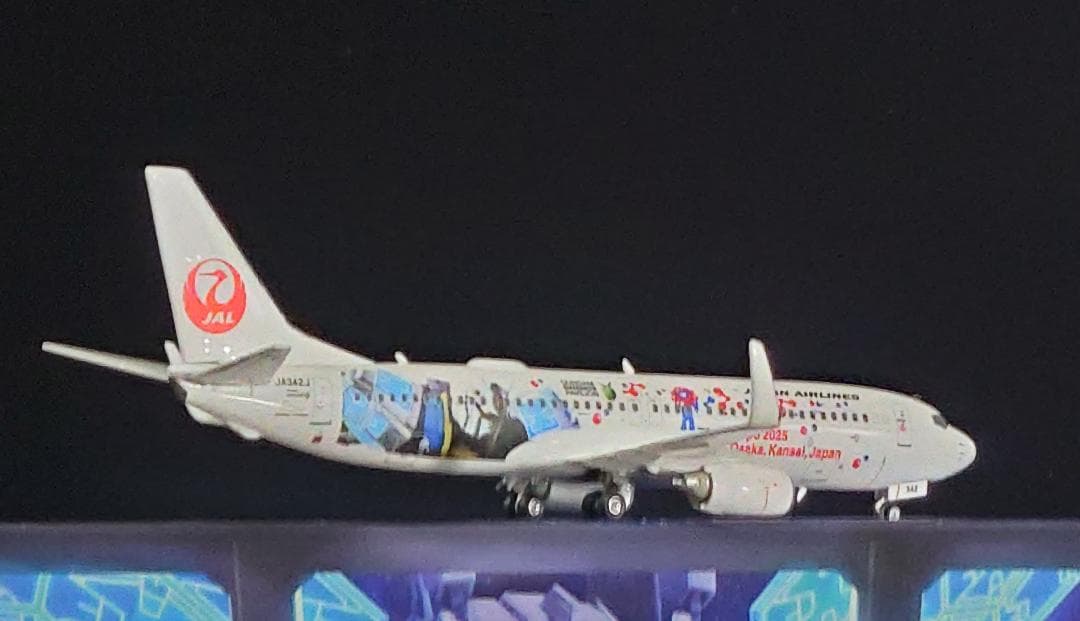 Phoenix JAL B737-800ガンダム Expo 2025 1:400