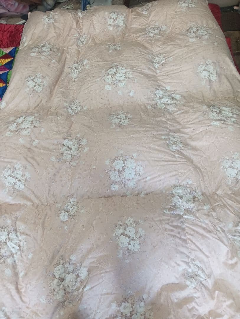 羽毛掛け布団　(株)サシモト販売　ダウン93%　中羽毛1.1㌔