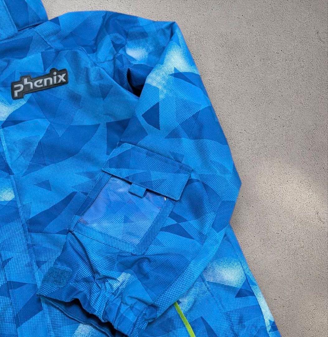 【美品】フェニックス スノーウェア サイズ調整可 フード取外可 130
